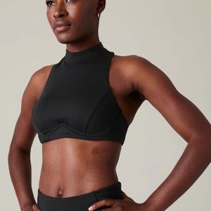 Athleta Maldives Support Long Line Bikini Top